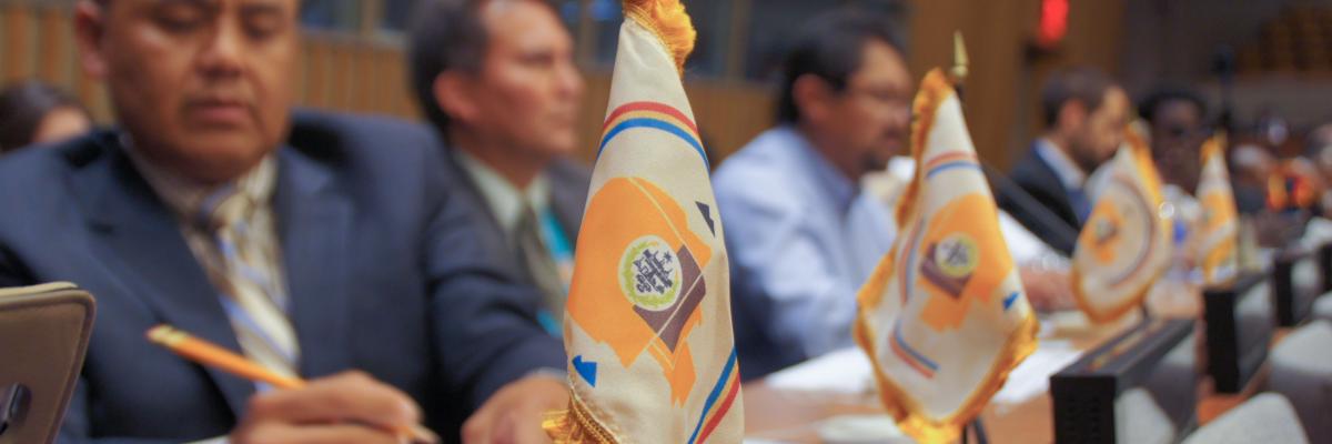 Navajo conference delegation
