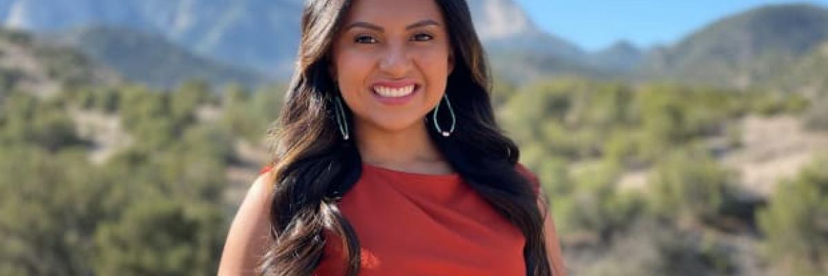 Aliyah Chavez is from Kewa Pueblo, New Mexico. (Photo by LoriLei Chavez)