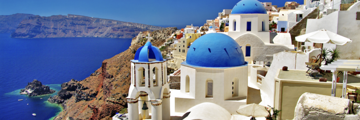 Santorini Skyline