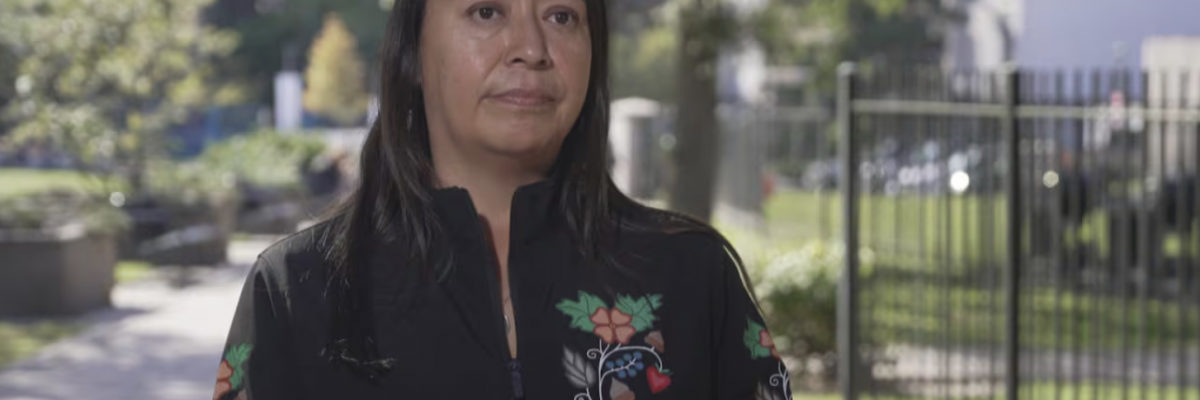 Lisa-Marie Lavallee says cultural authenticity is at the forefront of Indigenous Tourism Ontario. (Grant Linton/CBC)