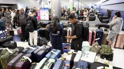 More than 8,200 flights have been cancelled and nearly 46,000 delayed in the US over the past week © Getty Images