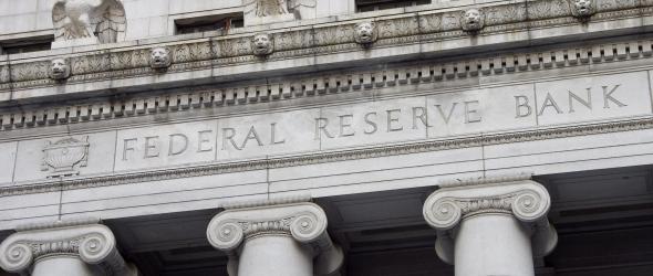 Federal reserve facade by Aaron Kohr