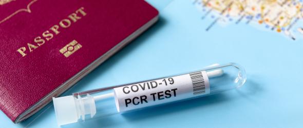 Passport and COVID PCR test