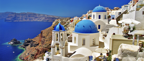 Santorini Skyline